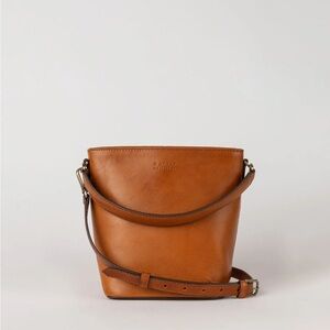 Brown Leather Shoulder/Hand Bag